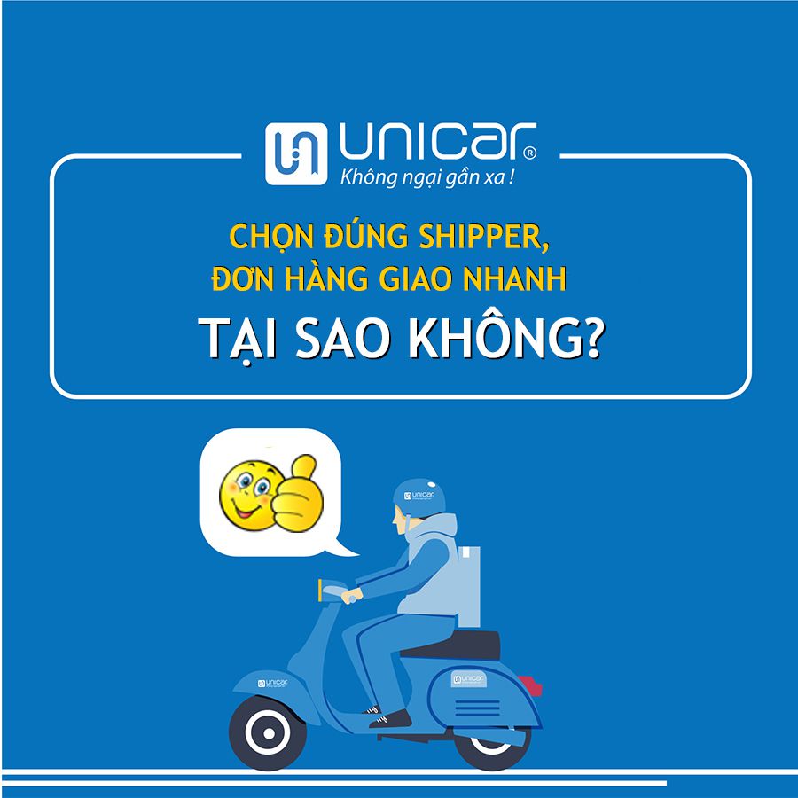 CHỌN ĐÚNG SHIPPER - ĐƠN HÀNG ĐI NHANH CHÓNG